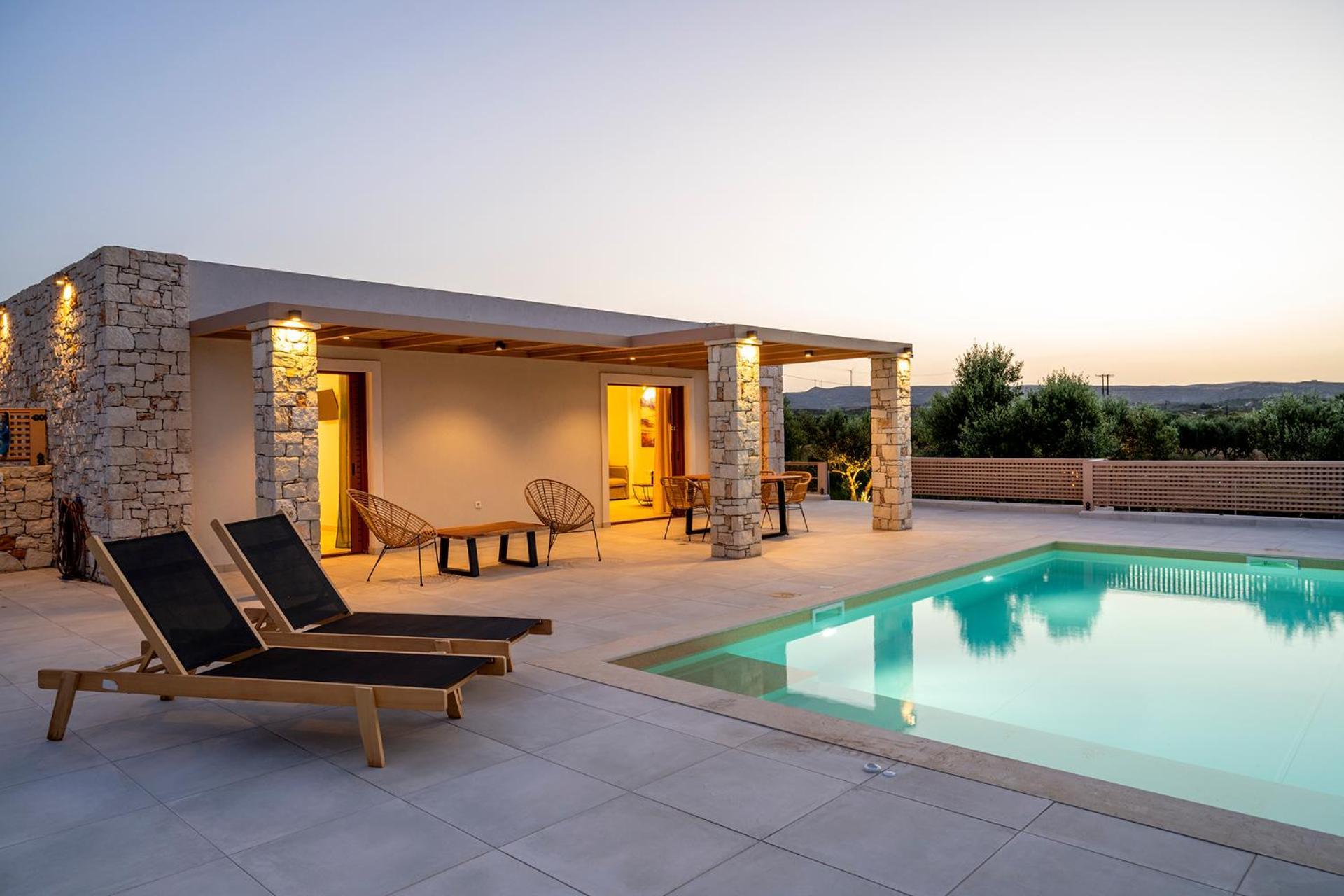 Kastri Hill Luxury Villas Palékastro Eksteriør bilde