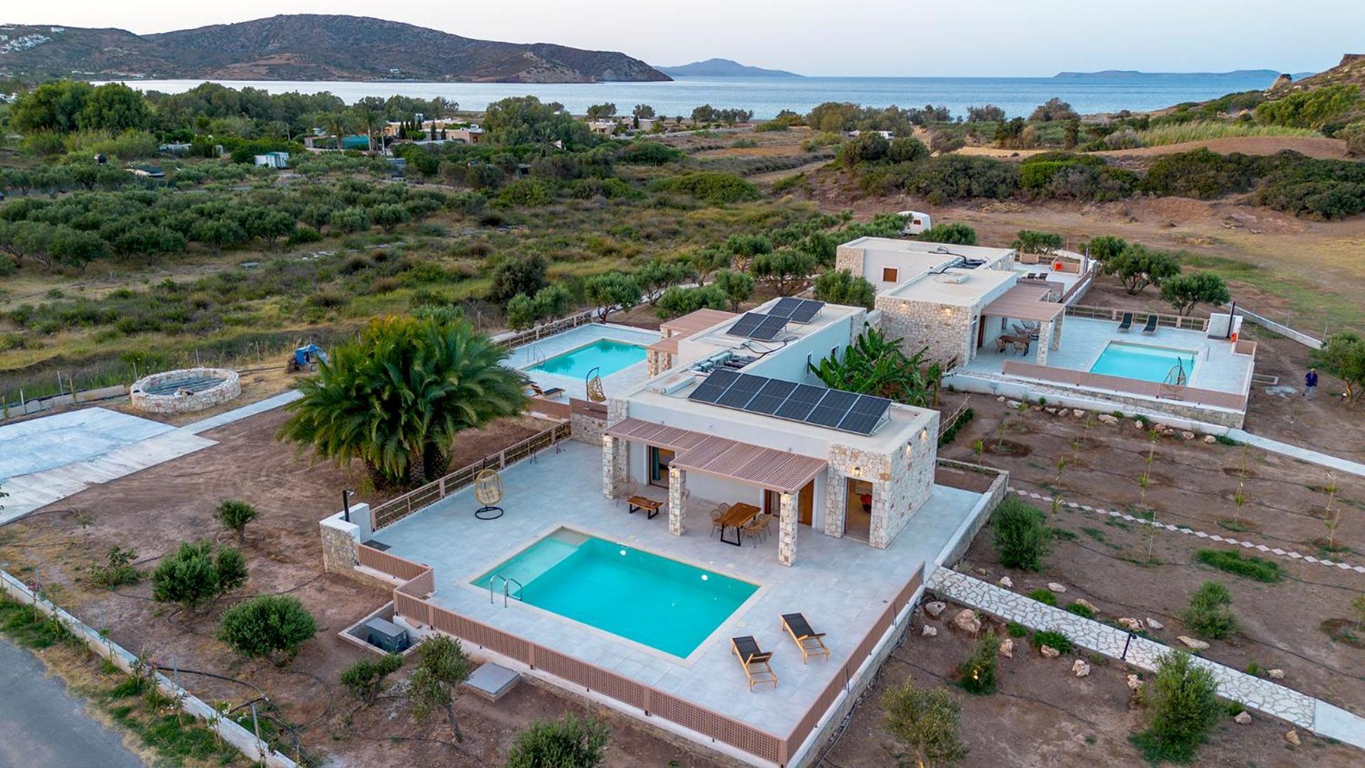 Kastri Hill Luxury Villas Palékastro Eksteriør bilde