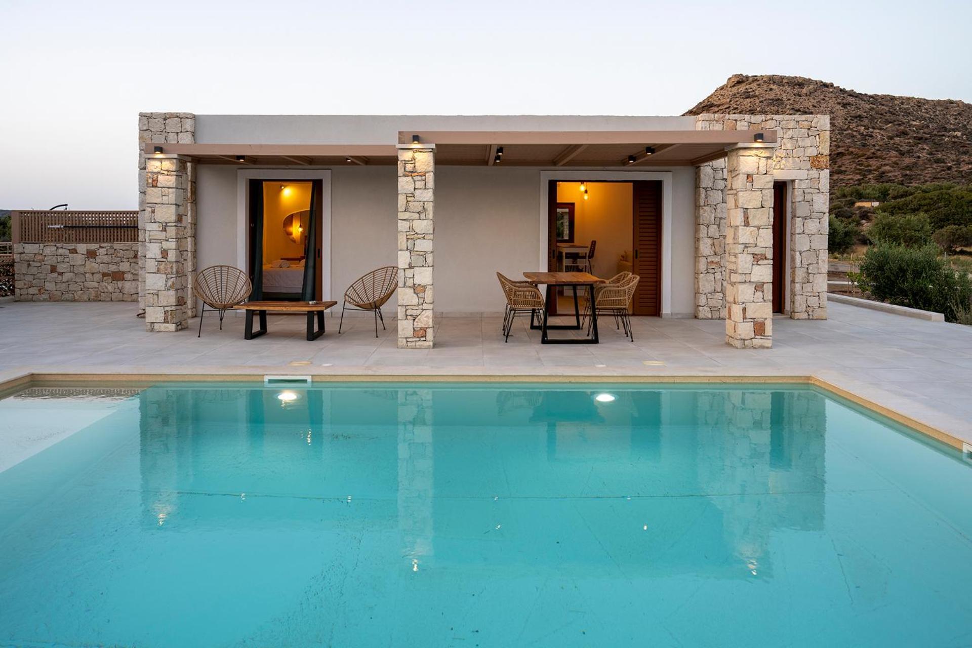 Kastri Hill Luxury Villas Palékastro Eksteriør bilde